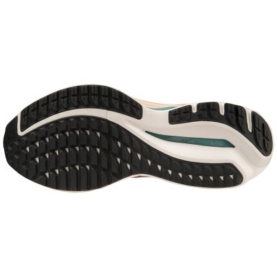 Zapatillas Para Correr Mizuno WAVE Inspire 19 Hombre - Rojos / Negros / Turquesa Claro - Chile M647